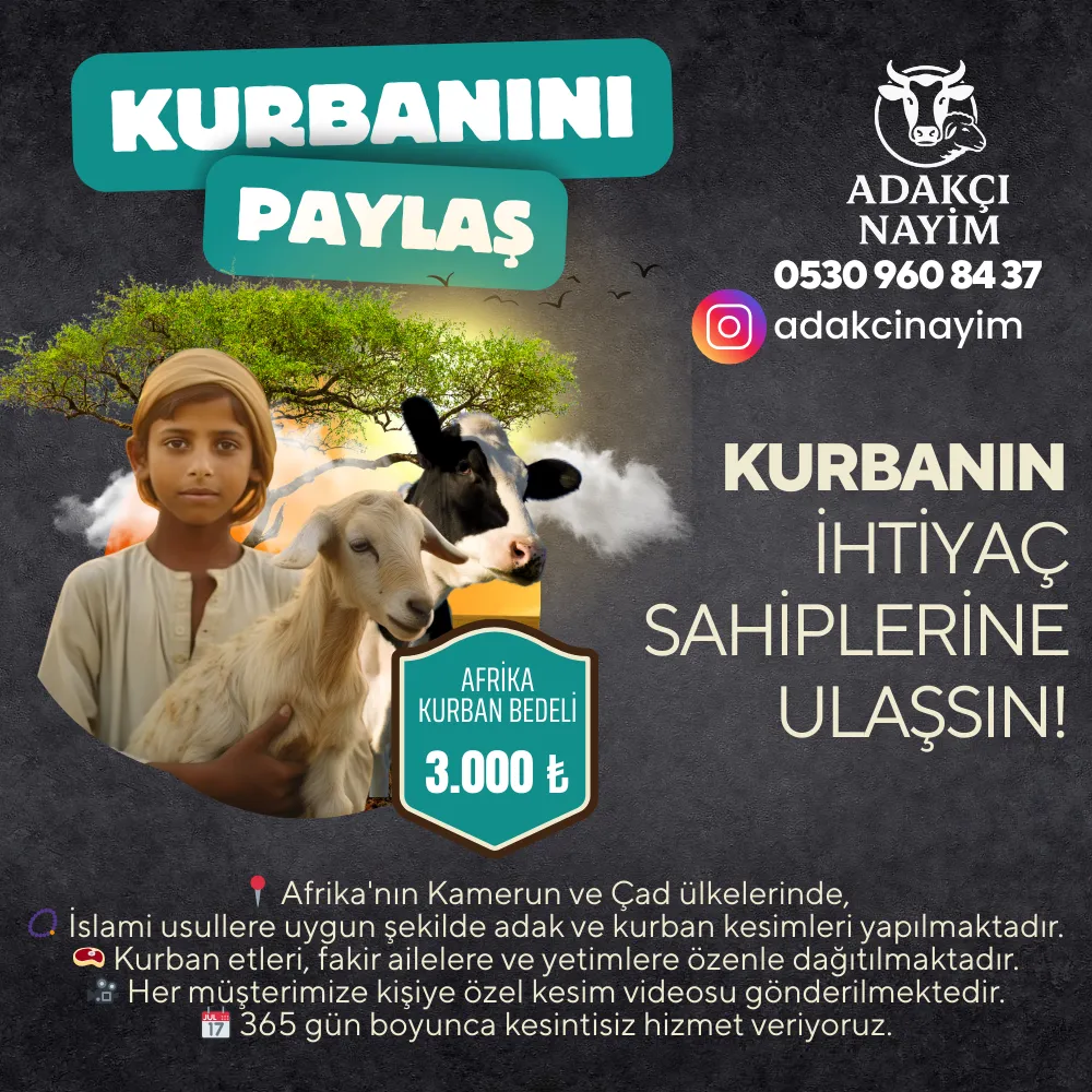 Afrika Kurban Satışı Kampanyası